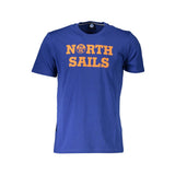 T-shirt en coton bleu pour homme de la marque North Sails