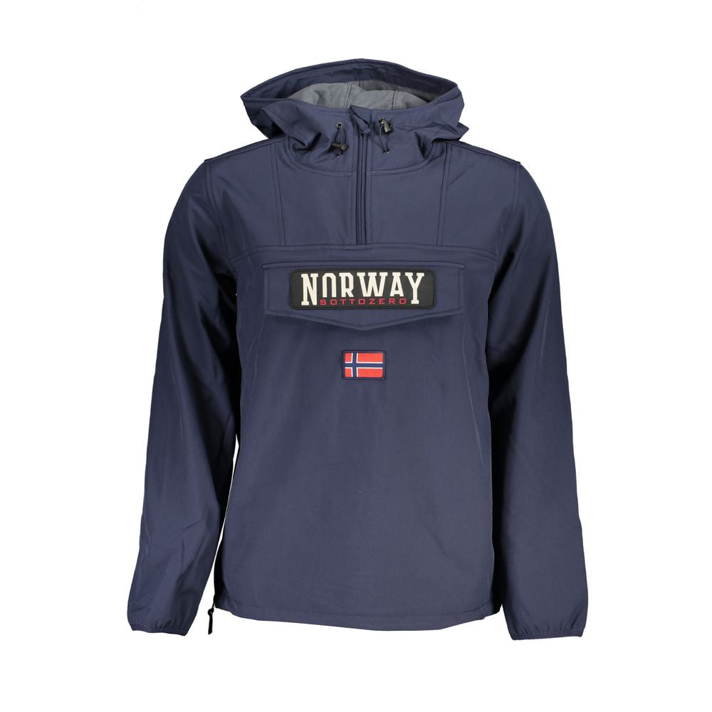 Veste homme en polyester bleu, Norvège 1963