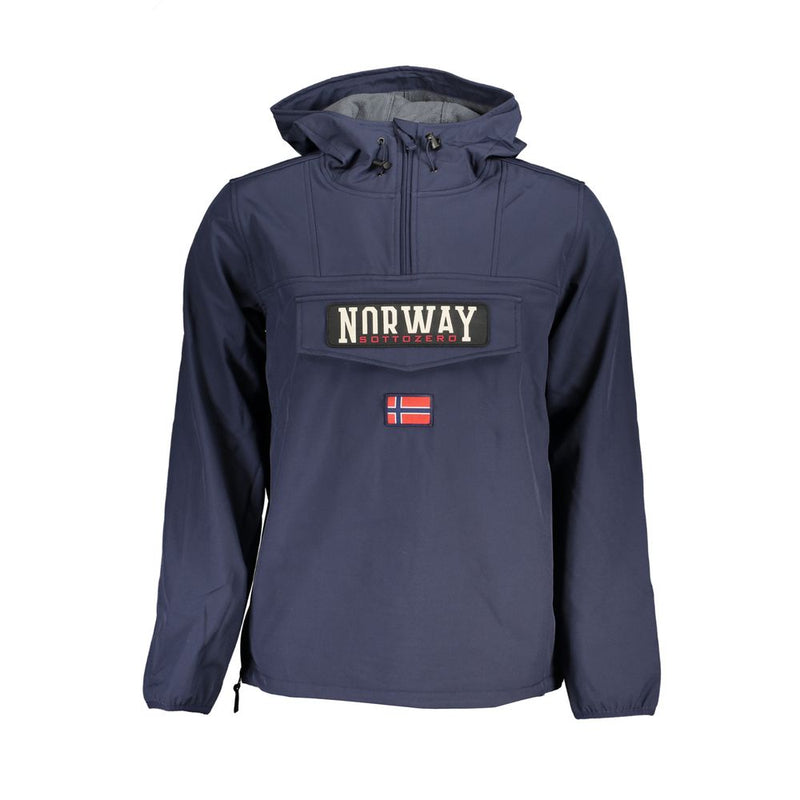 Veste homme en polyester bleu, Norvège 1963