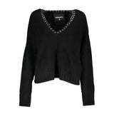 Patrizia Pepe Élégant Pull V-Neck à Manches Longues