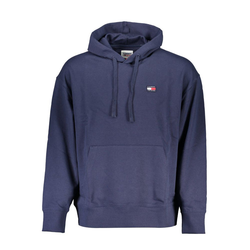 Sweat à capuche bleu en coton pour homme de Tommy Hilfiger