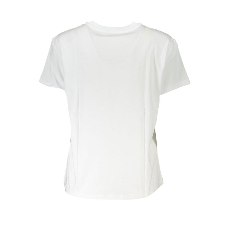 Patrizia Pepe T-Shirt Femme Blanc en Coton - Chic et Durable