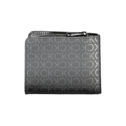Portefeuille Calvin Klein en polyester noir