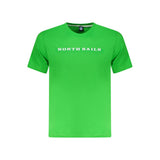 T-shirt homme en coton vert North Sails
