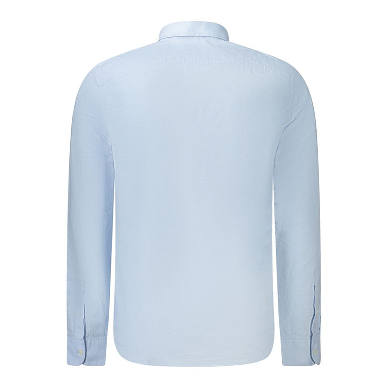 Chemise homme en coton bleu clair Timberland