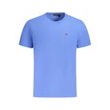 T-shirt homme en coton bleu Napapijri