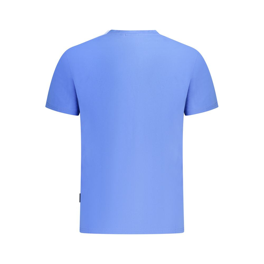 T-shirt homme en coton bleu Napapijri