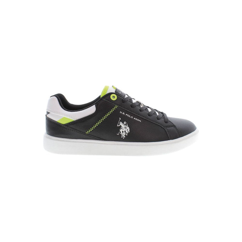 U.S. POLO ASSN. Black Polyester Men Sneaker - Stylish & Comfortable
