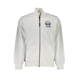 Pull en coton blanc La Martina pour homme