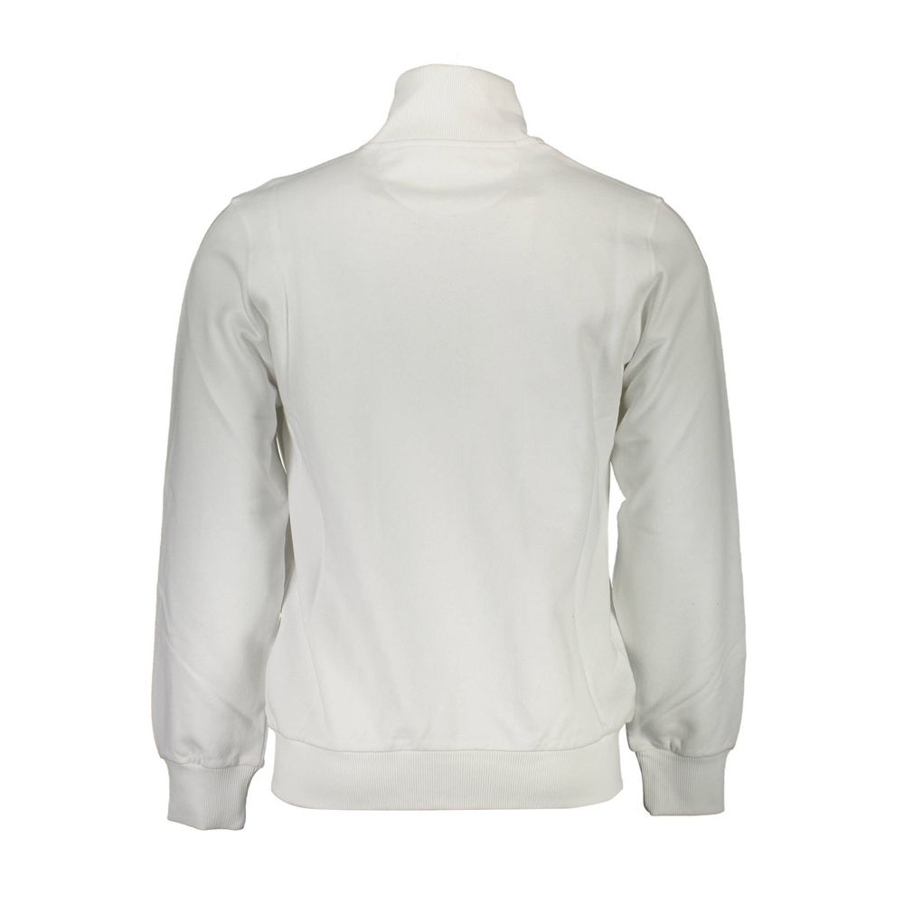 Pull en coton blanc La Martina pour homme