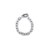 Collier XL en Chaîne en Aluminium Argent Rabanne - Élégance Audacieuse