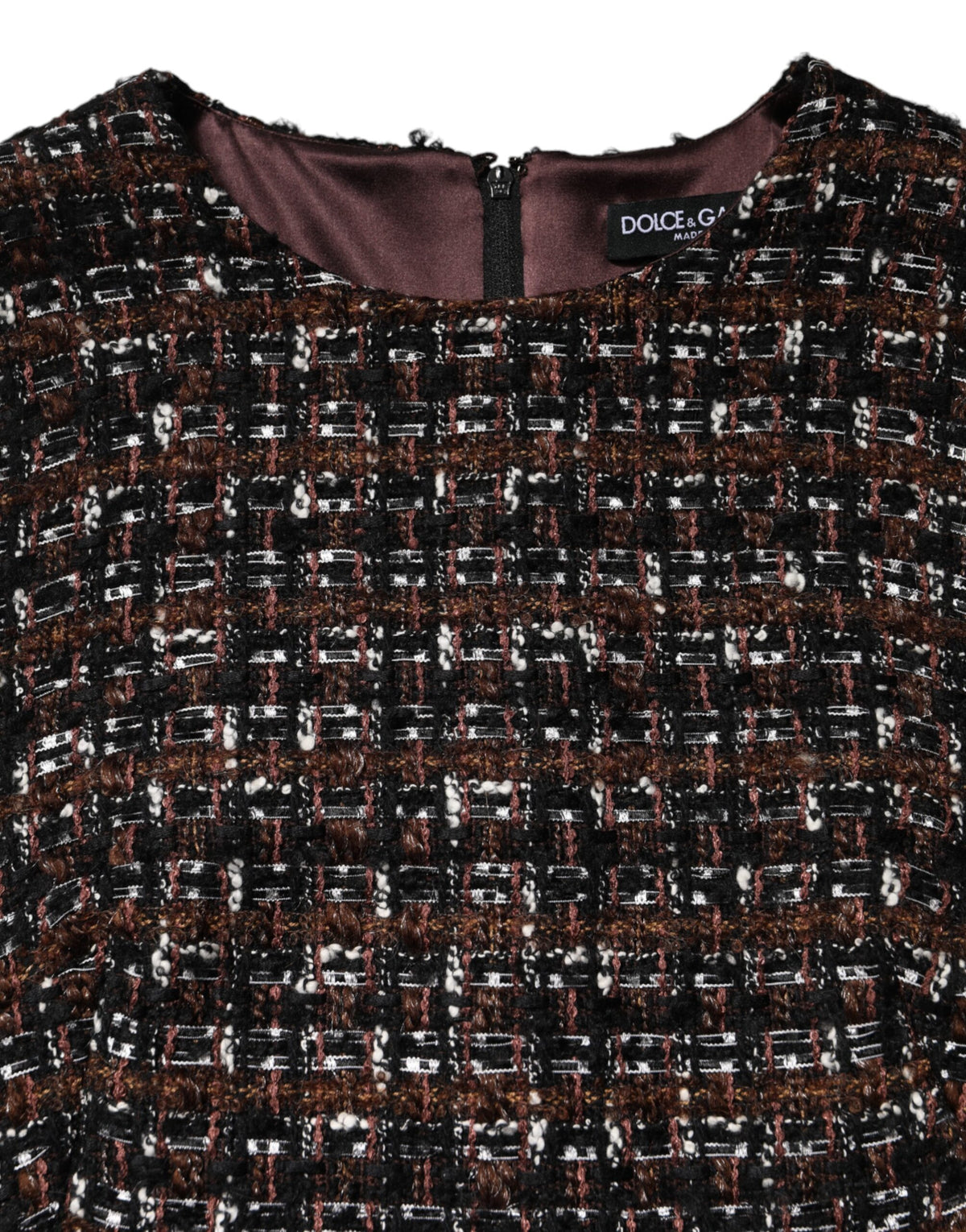 Dolce & Gabbana Robe Mini A-ligne Sans Manches Multicolore