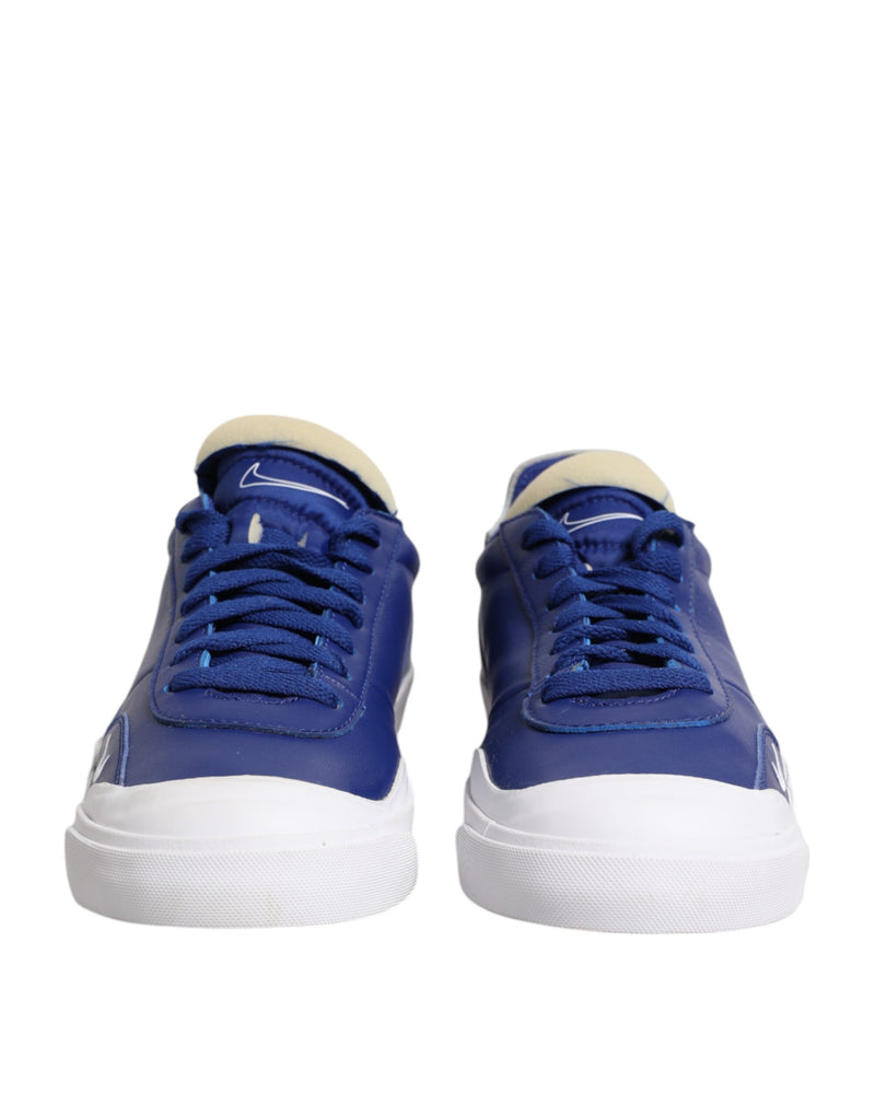 Nike Drop-Type PRM Sneakers - Blue and White Low Tops