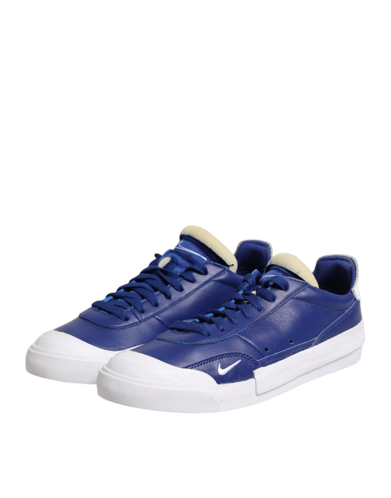 Nike Drop-Type PRM Sneakers - Blue and White Low Tops