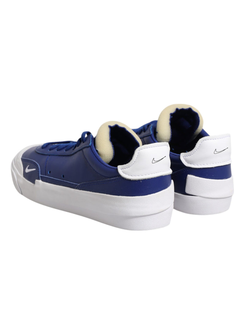 Nike Drop-Type PRM Sneakers - Blue and White Low Tops