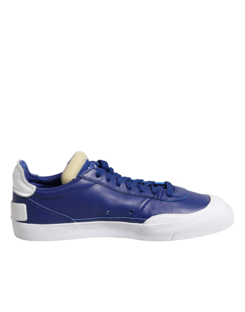 Nike Drop-Type PRM Sneakers - Blue and White Low Tops