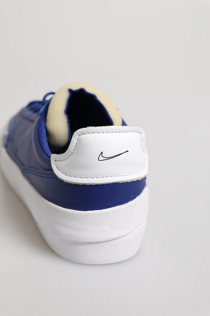 Nike Drop-Type PRM Sneakers - Blue and White Low Tops
