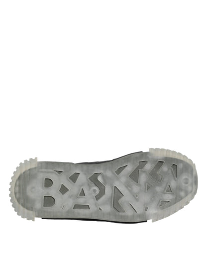 Dolce & Gabbana Multicolor Lace Up Low Top NS1 Sneakers Shoes