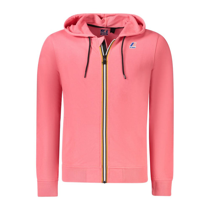 Pull en coton rose pour homme K-WAY