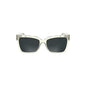 Lunettes de soleil pour homme en plastique transparent Calvin Klein