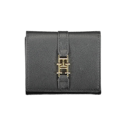 Tommy Hilfiger Zwarte Polyethyleen Portemonnee
