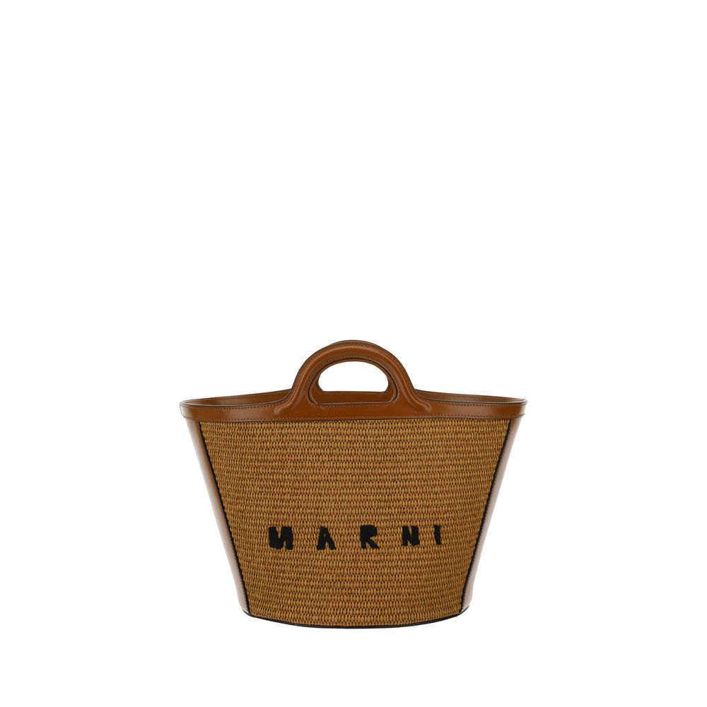 Sac seau Marni Tropicalia - Design luxueux en raffia