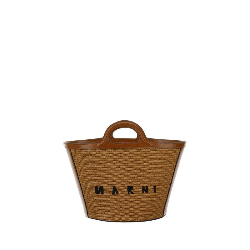 Sac seau Marni Tropicalia - Design luxueux en raffia