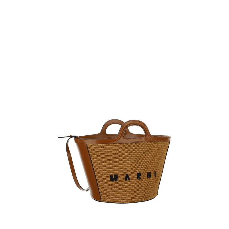 Sac seau Marni Tropicalia - Design luxueux en raffia