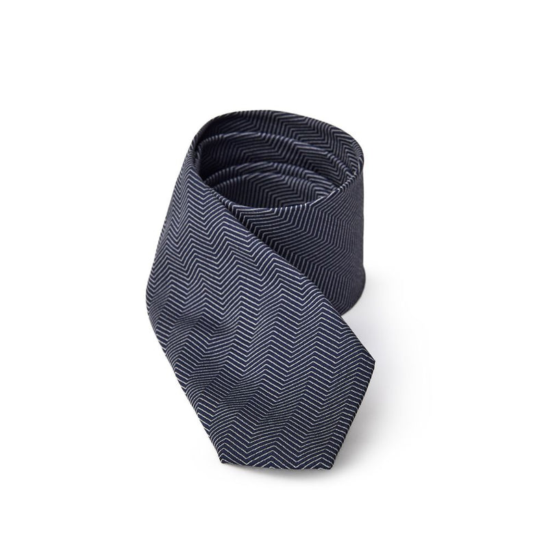 Jil Sander Blauwe Zijden Das