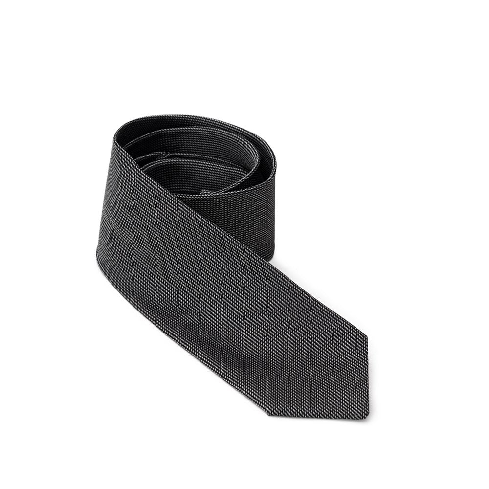 Cravate en soie grise Jil Sander