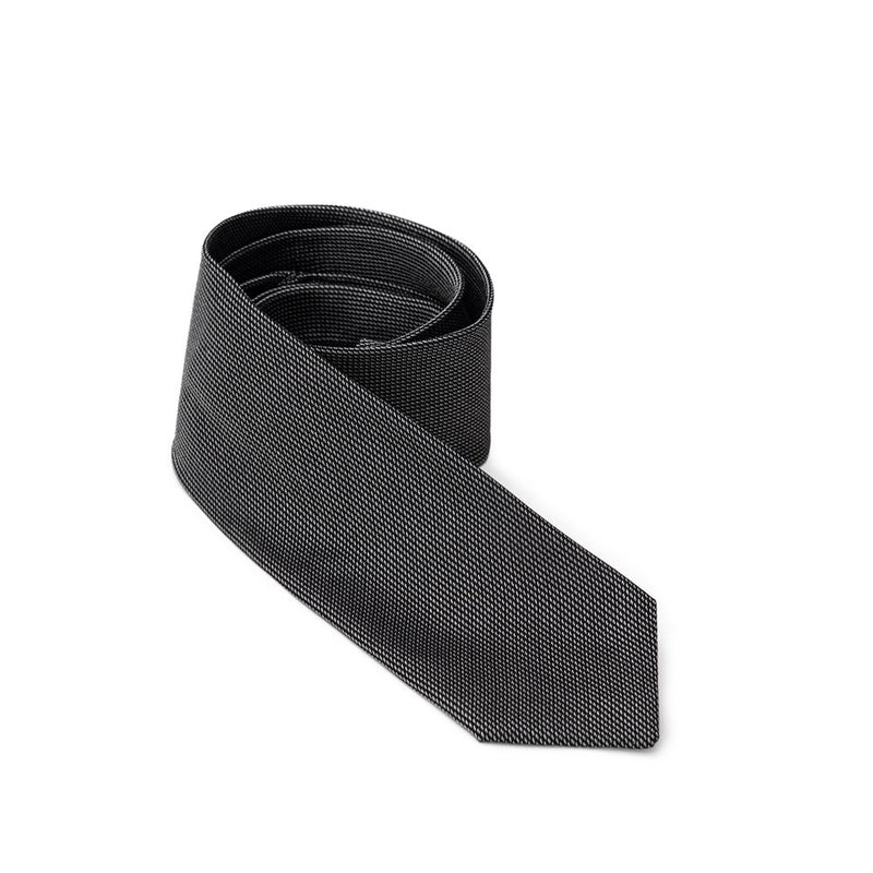 Jil Sander Grijze Zijden Das