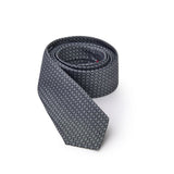 Cravate en soie grise Jil Sander