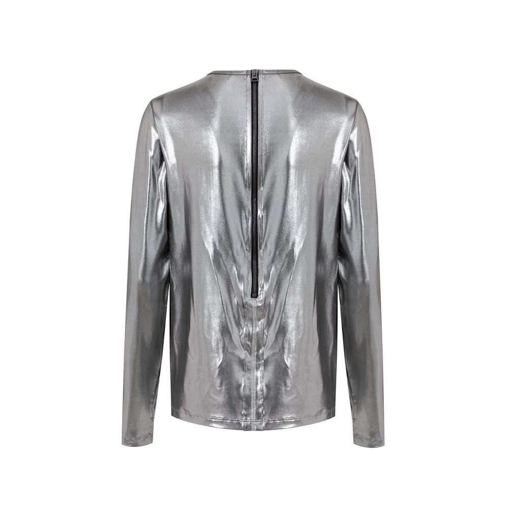 T-Shirt Longue Manches Grise en Viscose Tom Ford - Élégance et Confort