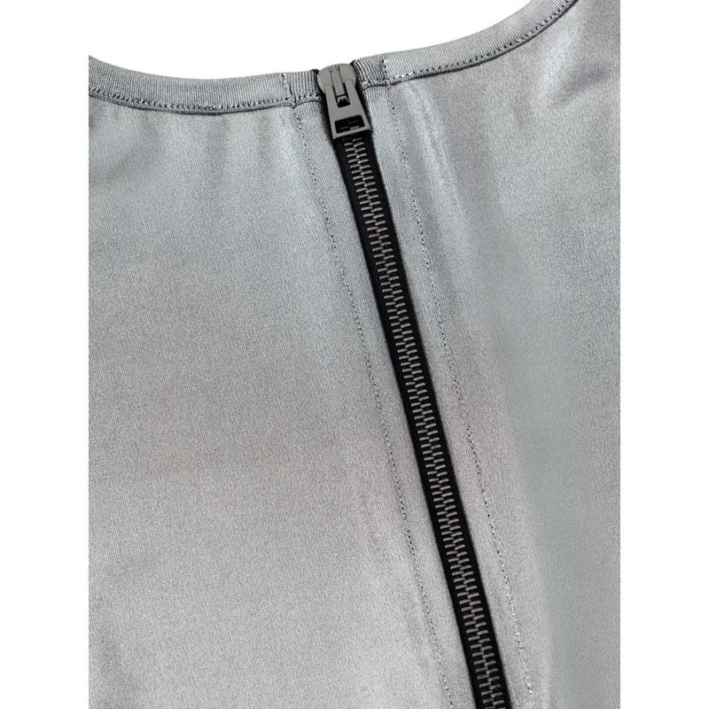 Tom Ford Gray Viscose Long Sleeve T-Shirt - Luxurious Comfort