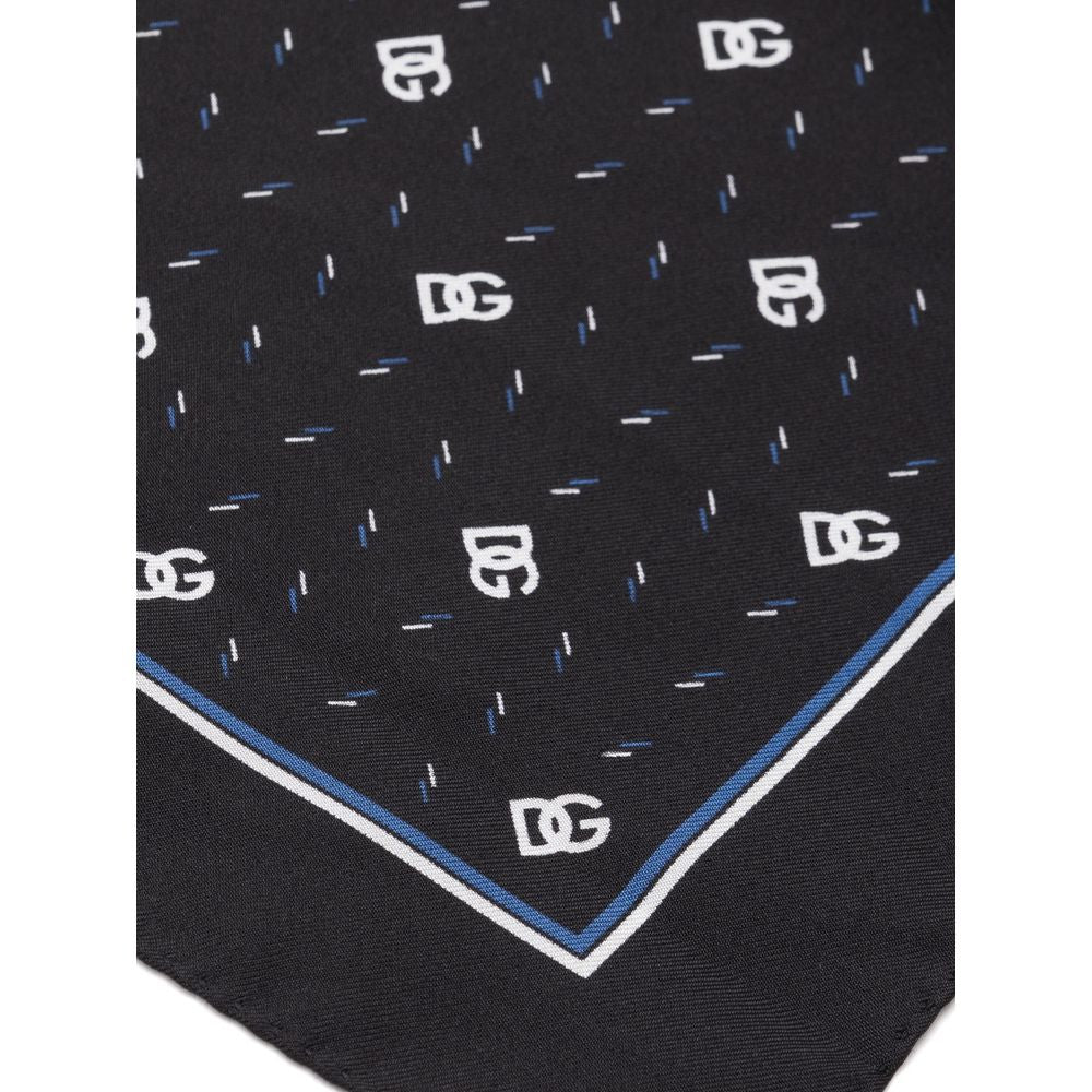 Dolce &amp; Gabbana Zwarte Zijden Pochet
