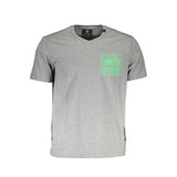 T-shirt homme en coton gris Plein Sport