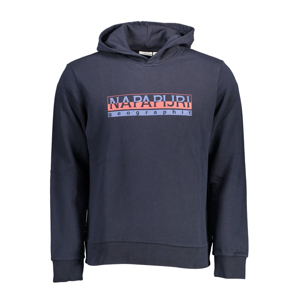 Pull en coton bleu Napapijri pour homme