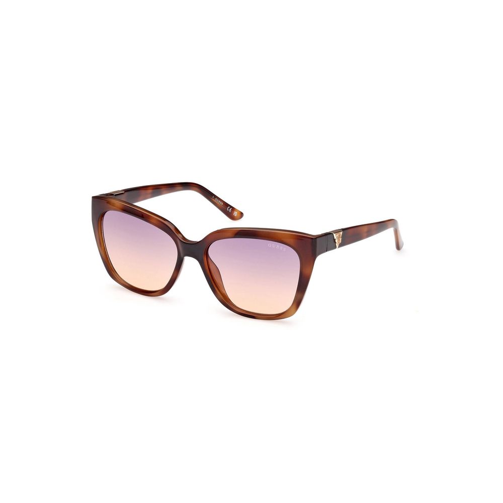 Guess Jeans Lunettes de soleil injectées pour femmes - Marron