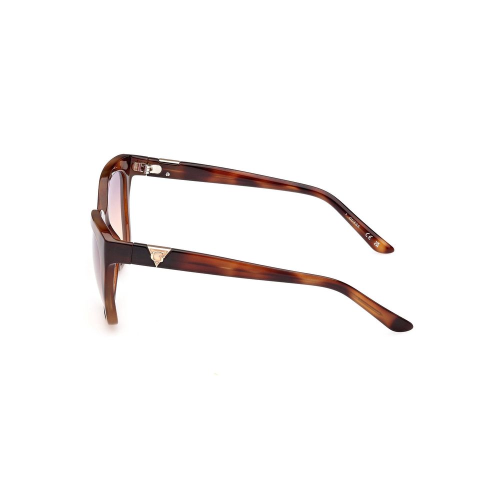 Guess Jeans Lunettes de soleil injectées pour femmes - Marron