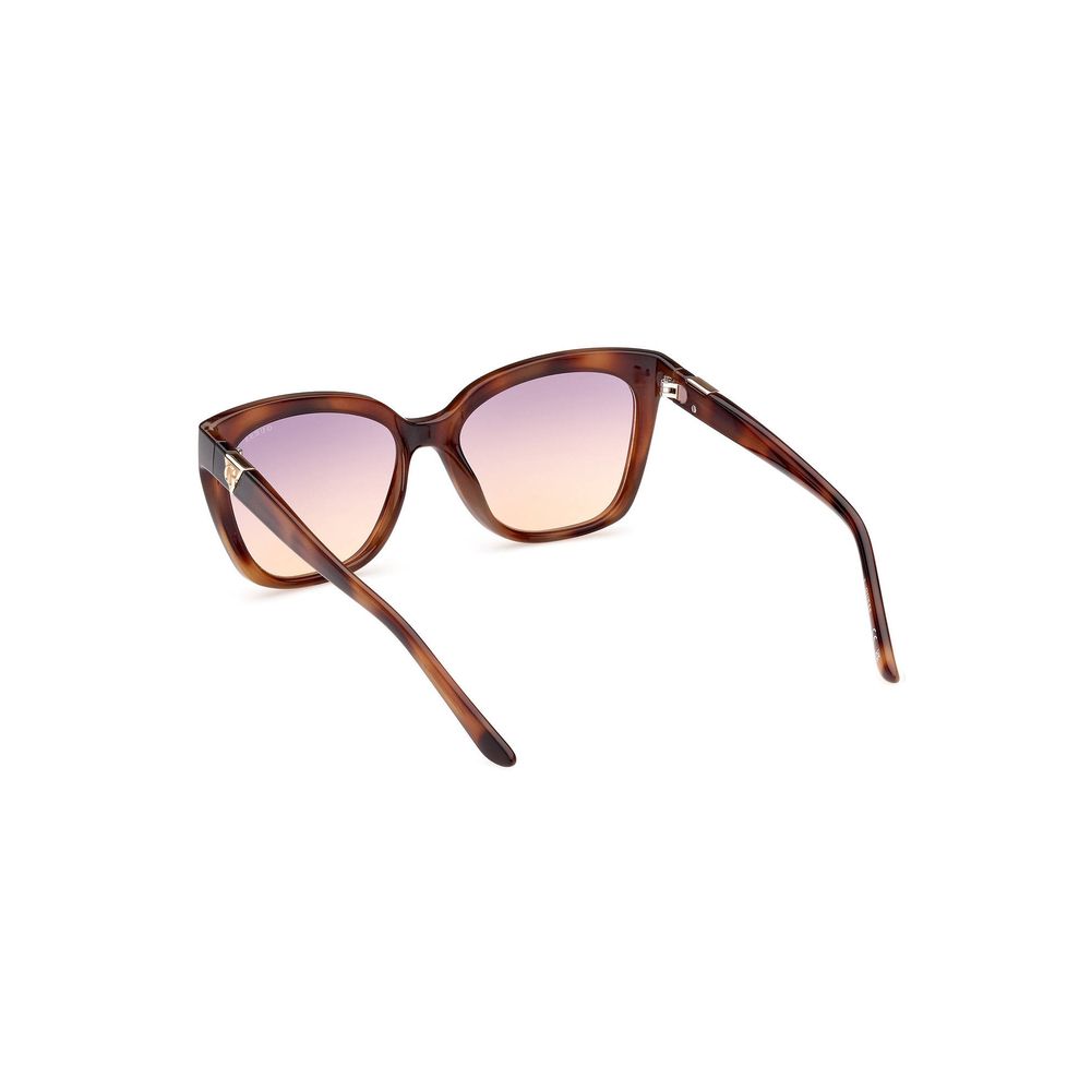 Guess Jeans Lunettes de soleil injectées pour femmes - Marron