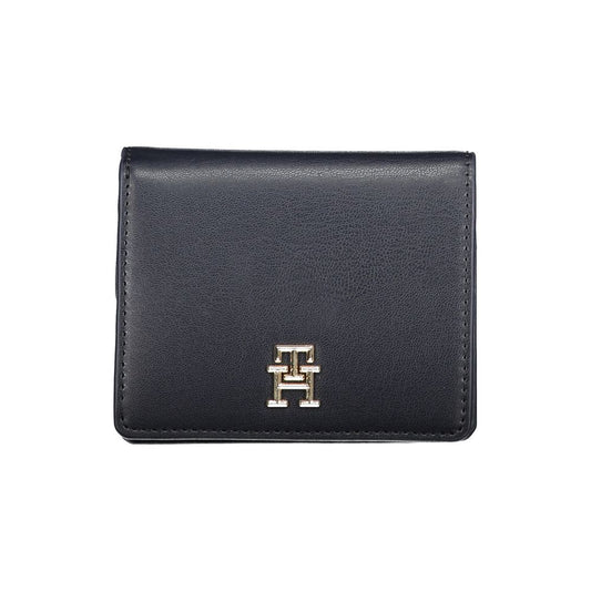 Portefeuille Tommy Hilfiger en polyéthylène bleu