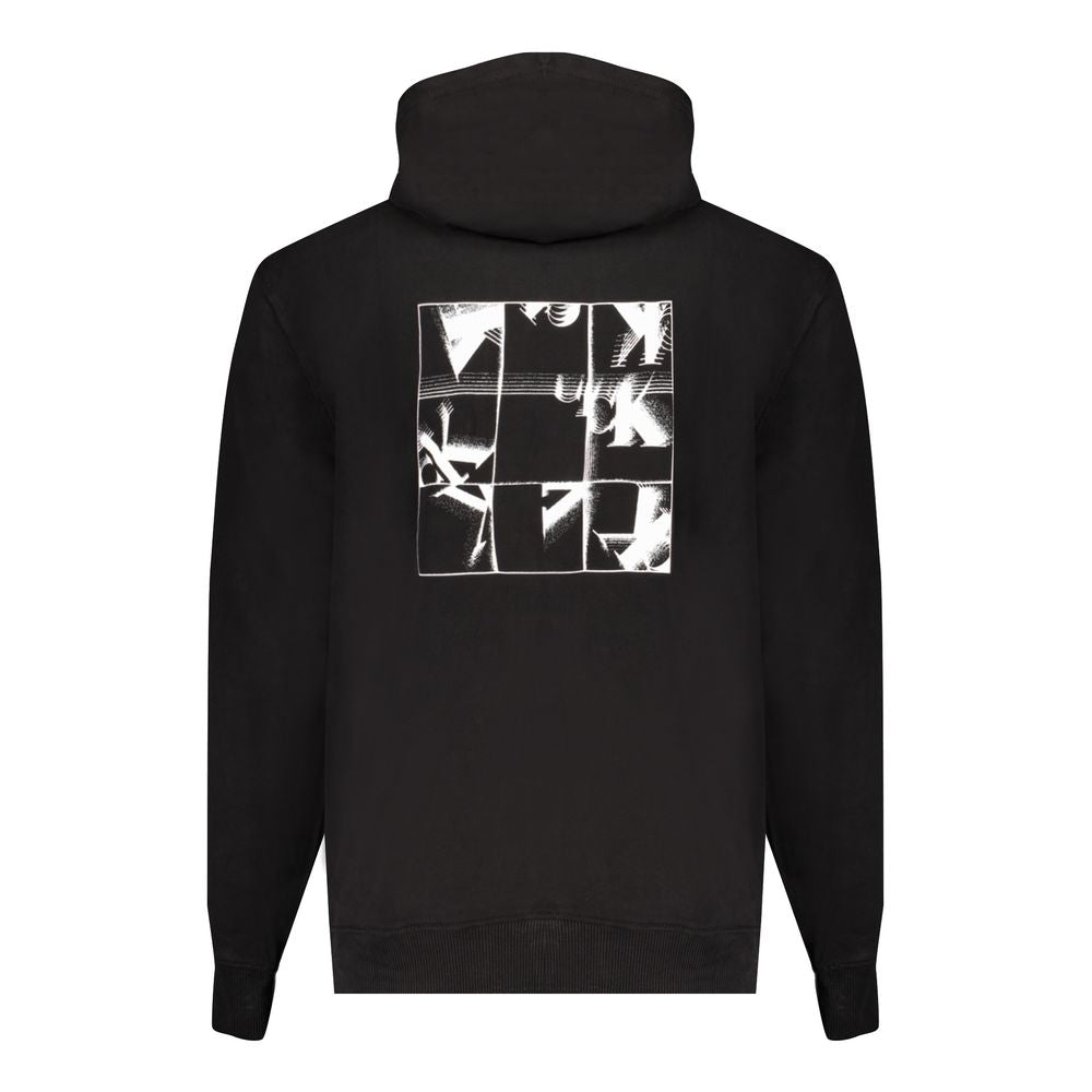 Pull en coton noir pour homme Calvin Klein