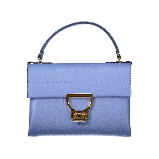 Sac à main Coccinelle en cuir bleu clair pour femme