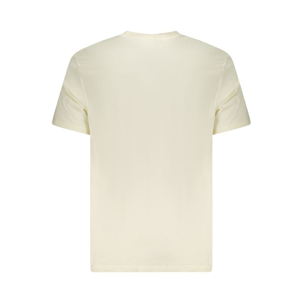 T-shirt homme en coton beige Lee