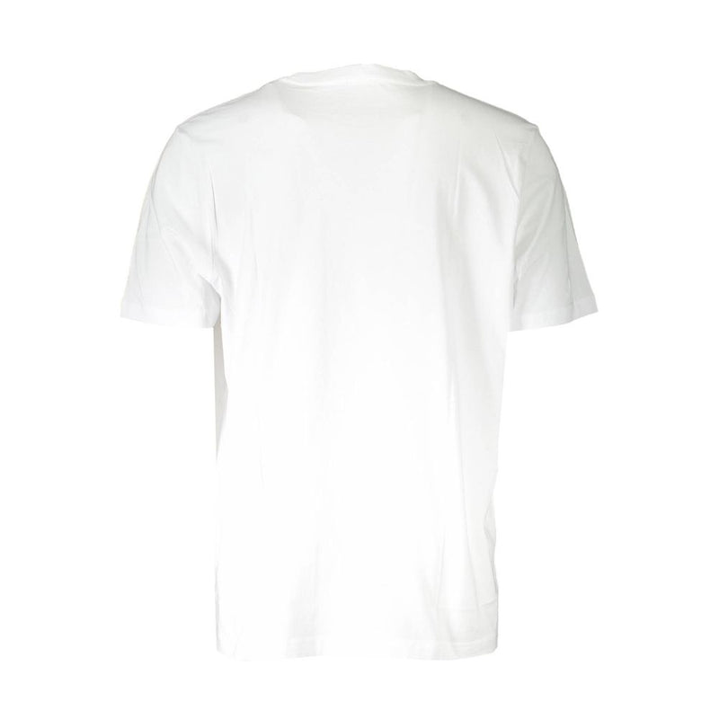 Diesel wit katoenen heren T-shirt