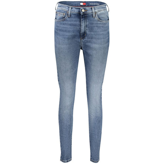 Jeans Skinny Haute Sylvia Tommy Hilfiger en Bleu