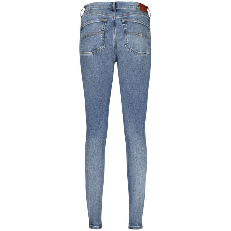 Jeans Skinny Haute Sylvia Tommy Hilfiger en Bleu