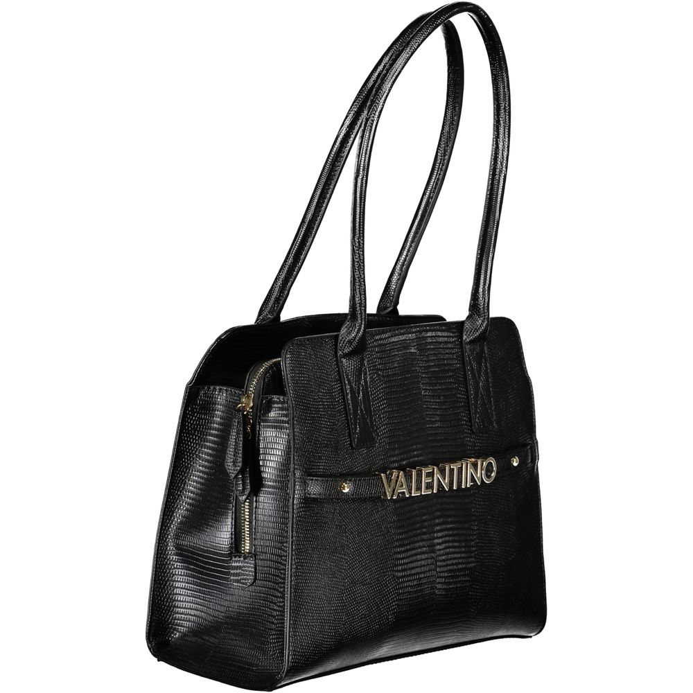 Mario Valentino Black Polyethylene Handbag - Stylish & Functional