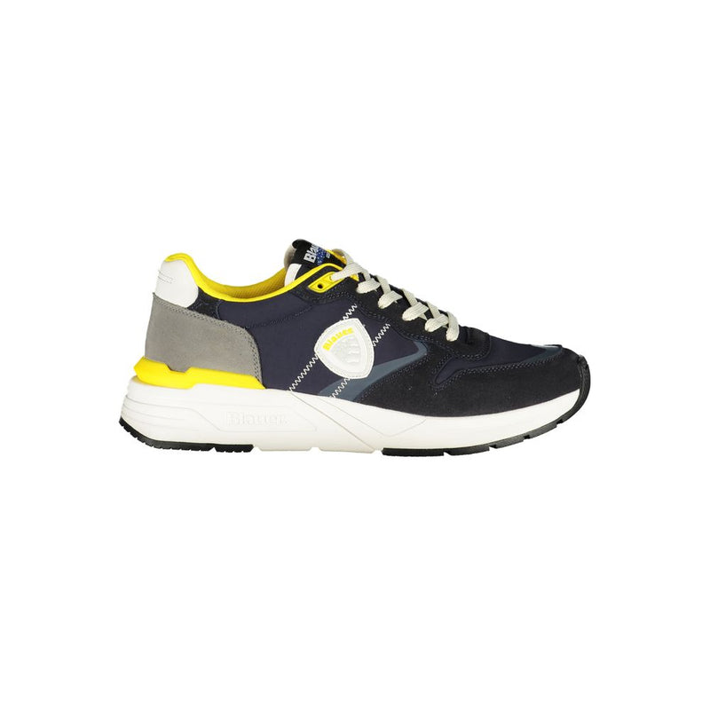 Blauer Blue Polyester Men Sneaker - All-Day Comfort & Style