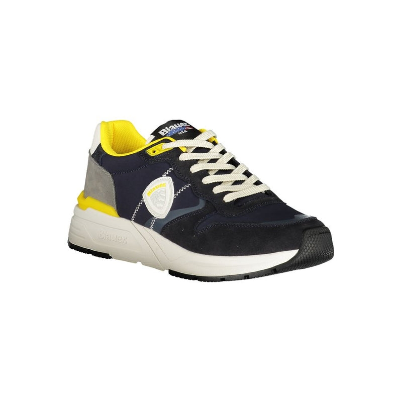 Blauer Blue Polyester Men Sneaker - All-Day Comfort & Style
